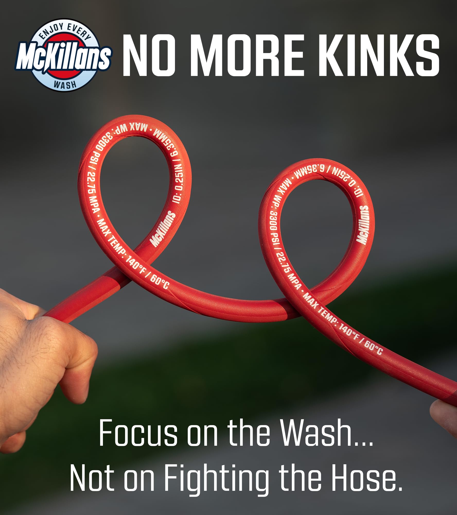 McKillans stainless steel quick-connect closeup for rust-resistant connection