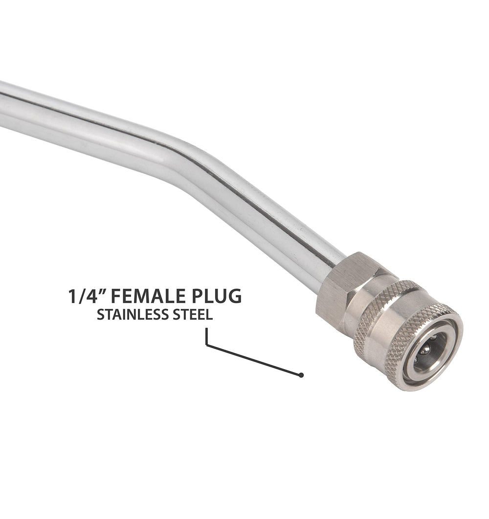 McKillans included Teflon tape and plug for quick leak-free installation