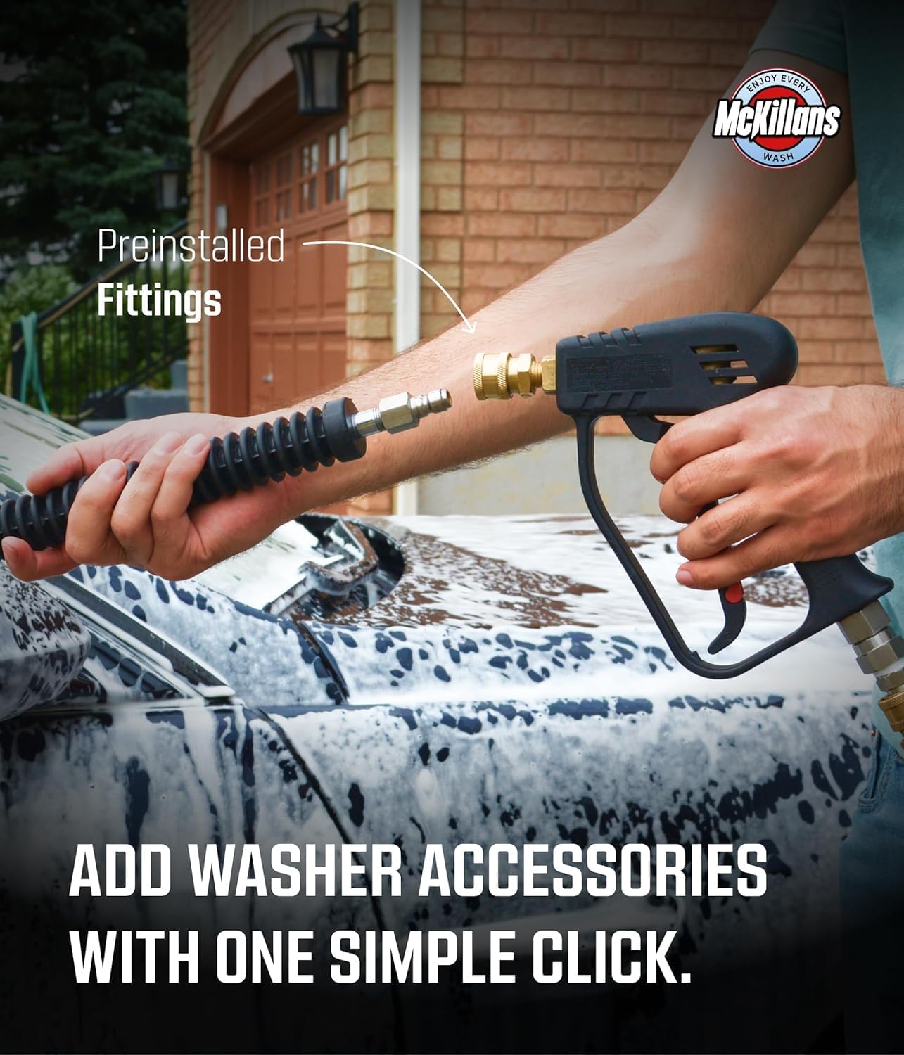 McKillans trigger and snub nose profile offering comfortable single-hand use