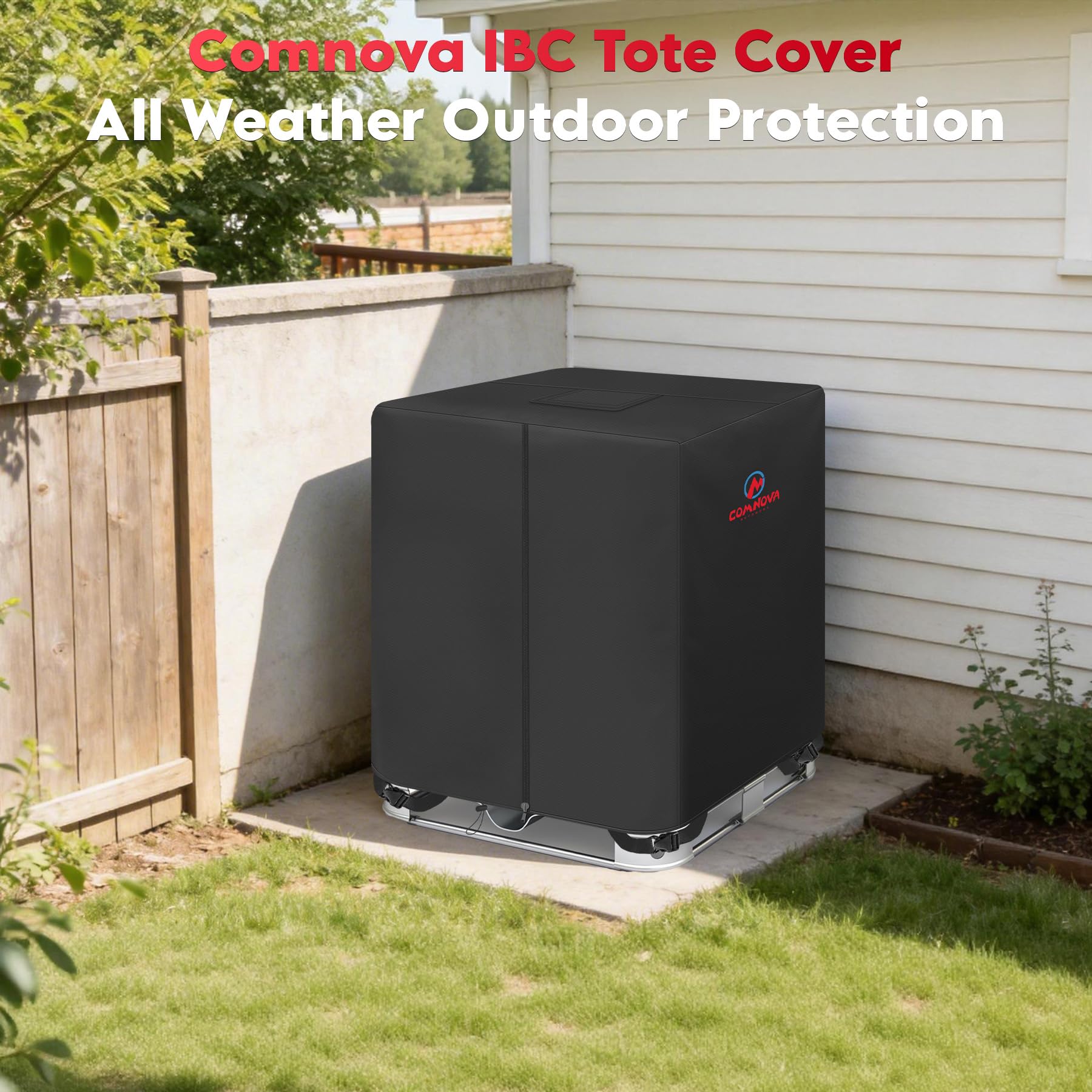 M COMNOVA OUTDOORS folded packaged cover ready for shipment and storage
