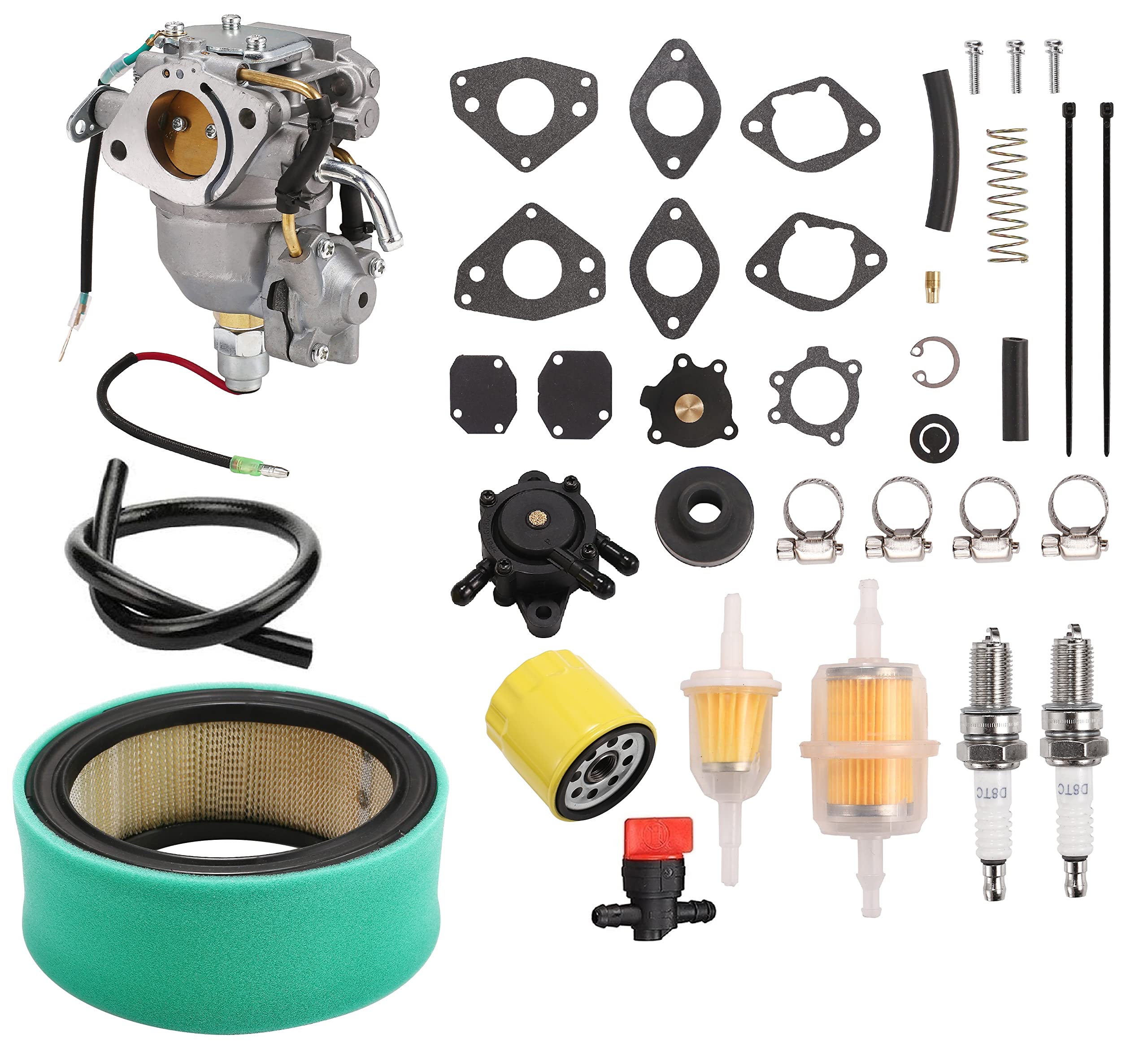 MDAIRC carburetor front view showing clean mounting flange and correct fit
