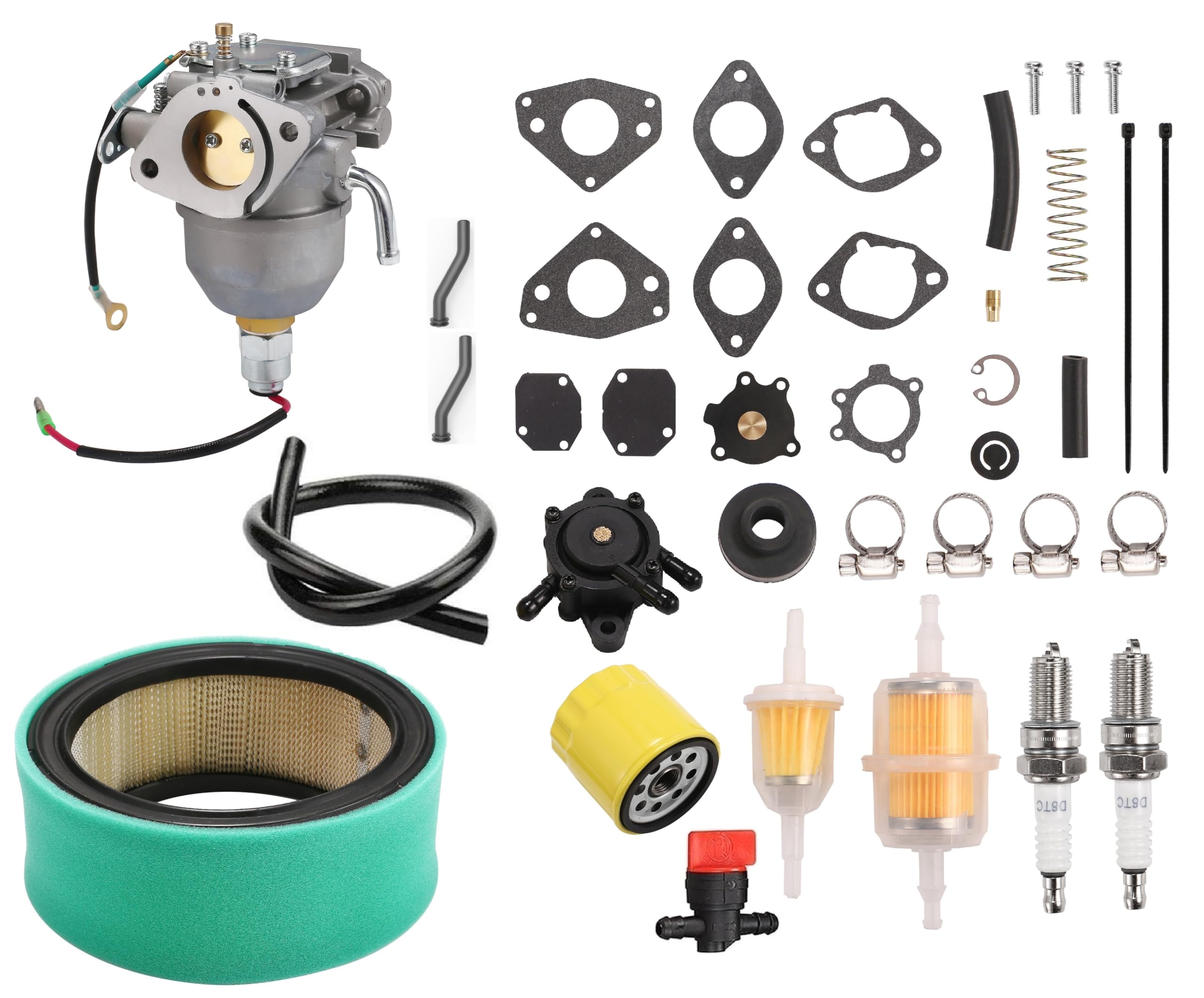 MDAIRC carburetor front view showing fitment and clear mounting points for easy replacement
