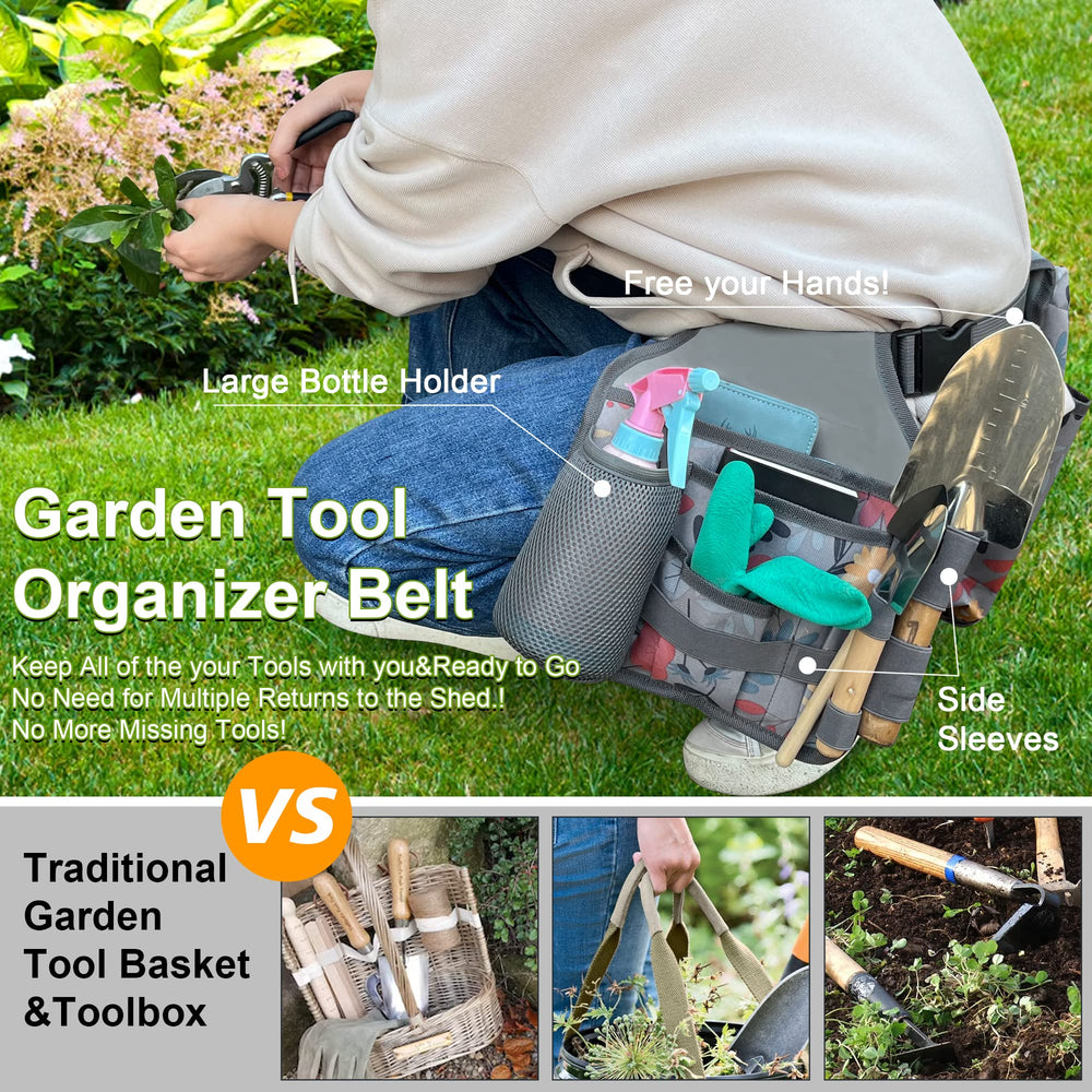 MDSTOP apron carrying harvested fruit demonstrating hands-free collection
