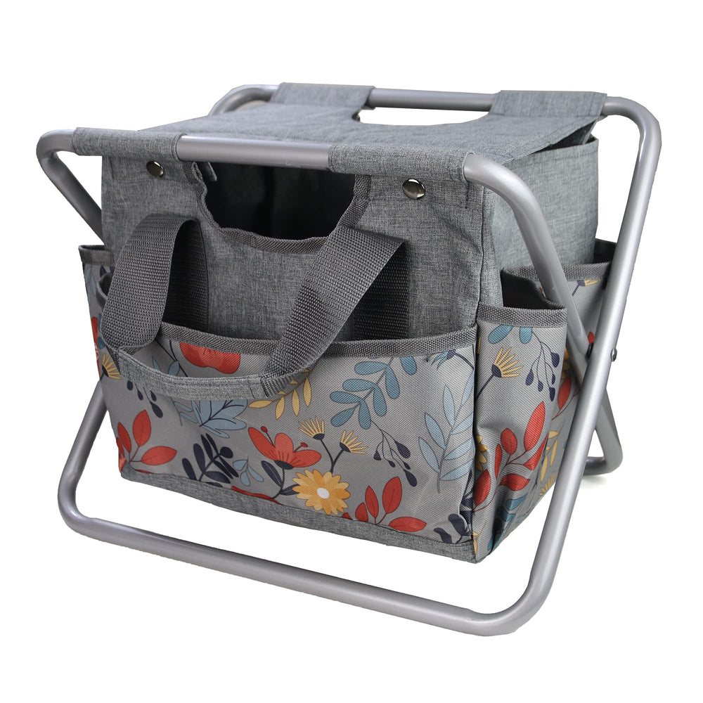 MDSTOP stool beside backpack for scale, lightweight travel benefit