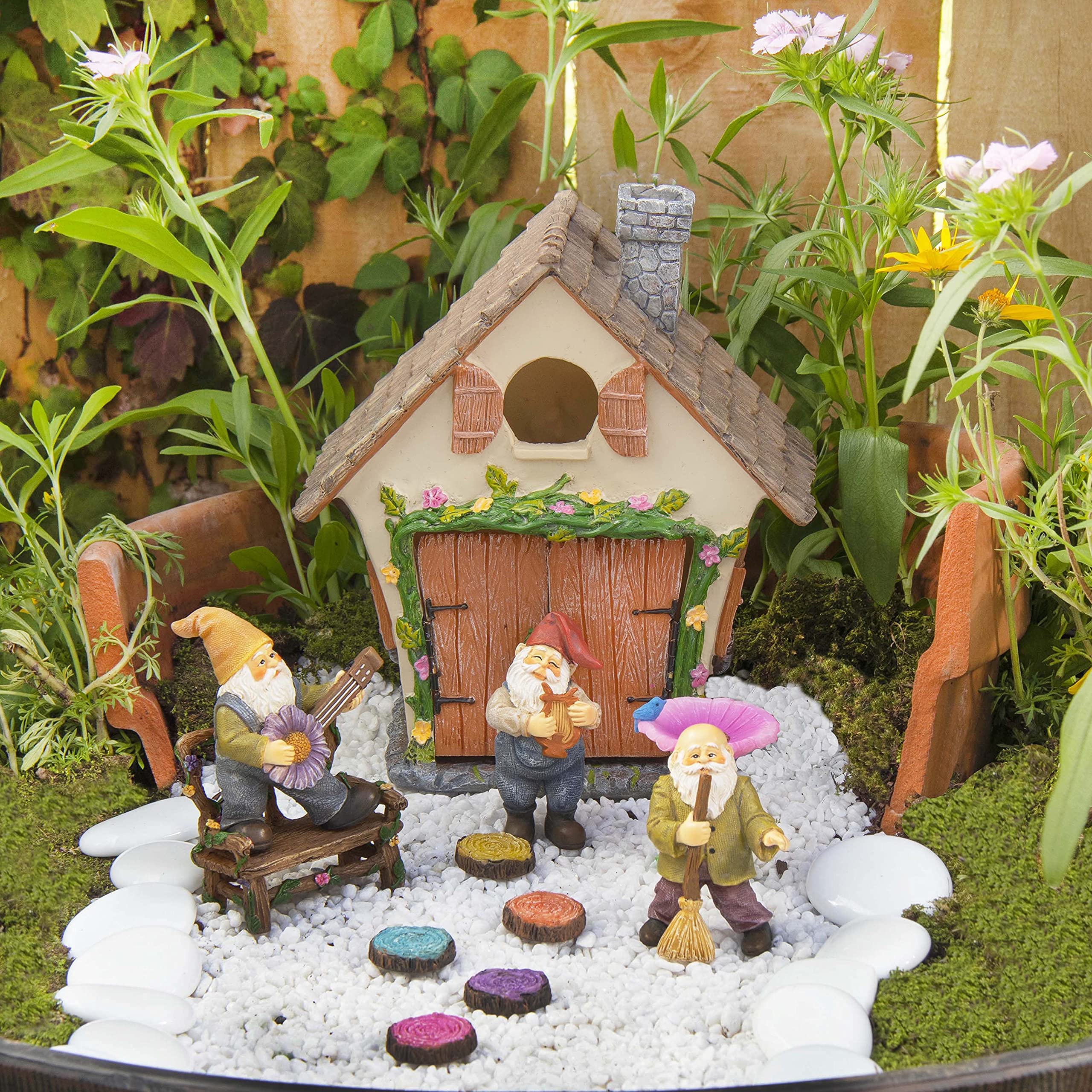 Meadow & Oak miniature set styled on a windowsill showing indoor decorative use