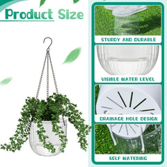 Meanplan hanging planters on balcony with herbs illustrating space-saving greenery