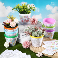 Meanplan 4-inch pot held in hand illustrating compact size and easy crafting