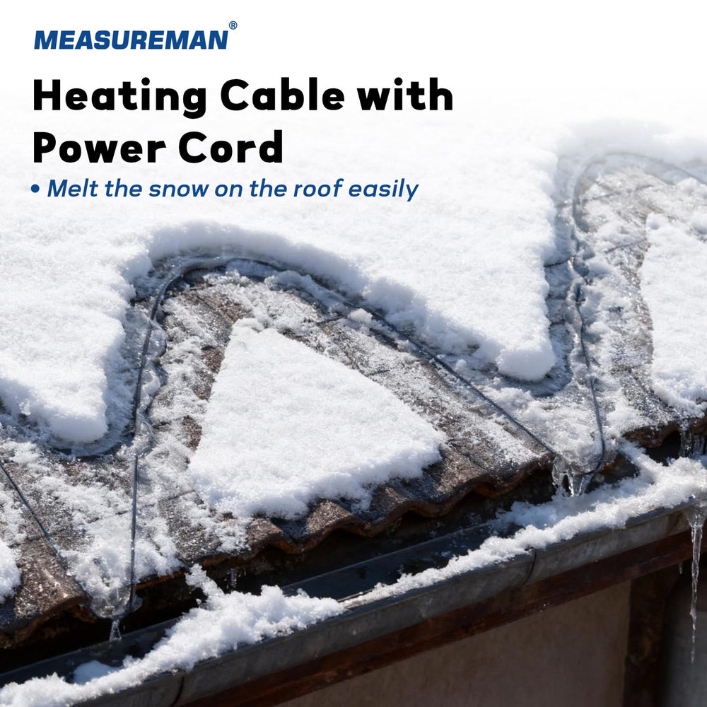MEASUREMAN cable close-up showing durable jacket and heat control benefit