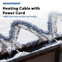 MEASUREMAN cable close-up showing durable jacket and heat control benefit