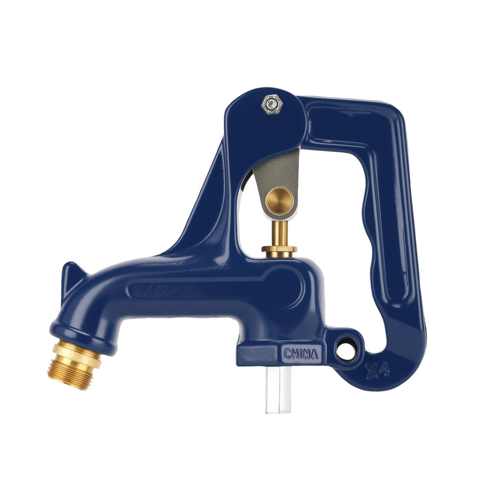 MEASUREMAN front view hydrant head showing durable build and easy fit