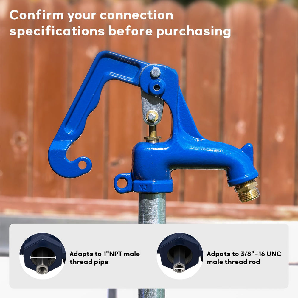 MEASUREMAN 3/8-16UNC rod adapter detail for secure operating stem attachment