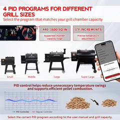 Meatender mounted on Pit Boss grill demonstrating direct-fit installation benefit