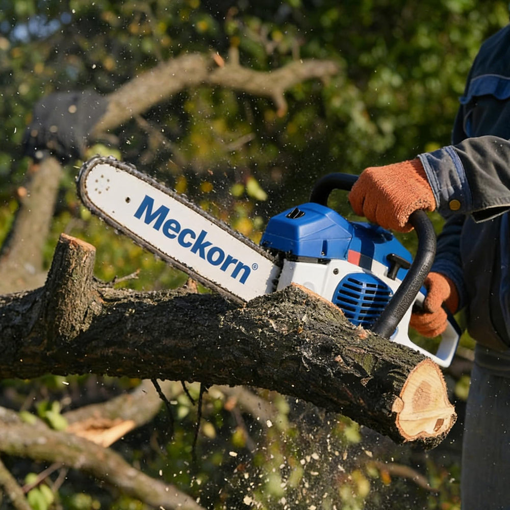 Meckorn product label and compatibility sticker highlighting model matches