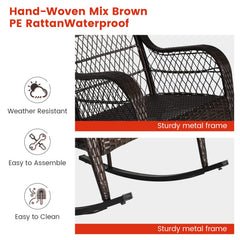 MEDIMALL detailed PE rattan weave highlighting durability and charm