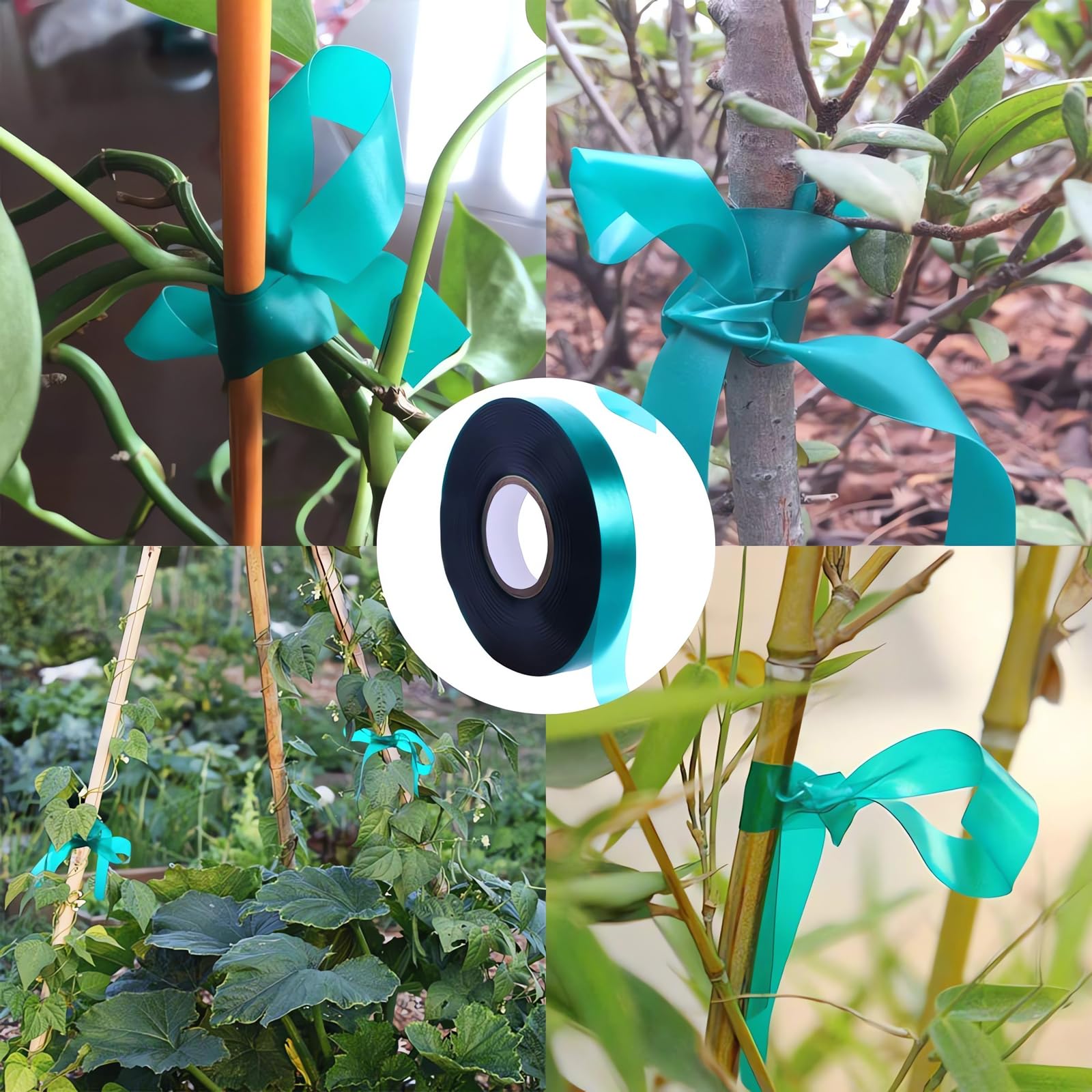 Medoore tape wrapped around stem providing gentle support without damage