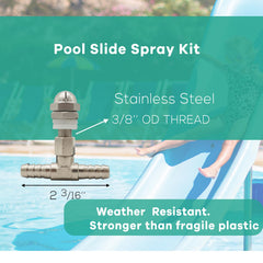 MEEGOON stainless steel nozzles close-up highlighting corrosion resistance