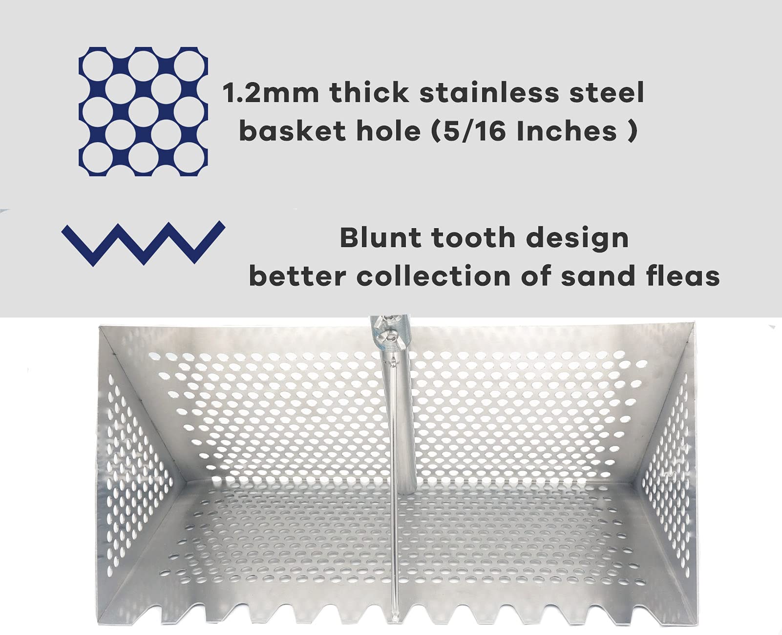 MEEGOON blunt teeth and welded joint close-up for durable digging performance
