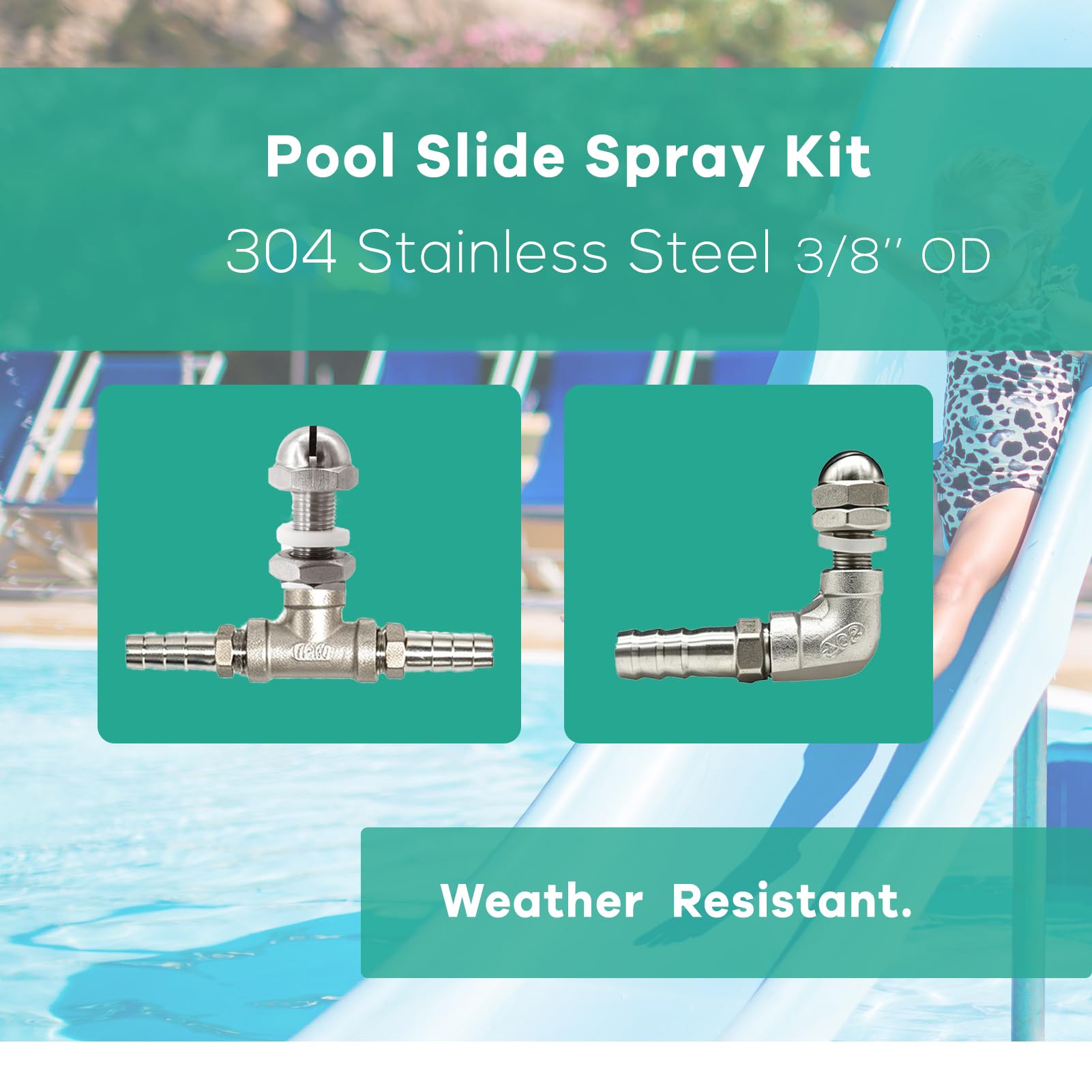 MEEGOON threaded stem through slide hole demonstrating secure, leak-resistant fit