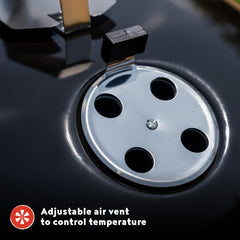 Megamaster adjustable air vent detail for precise temperature control benefit