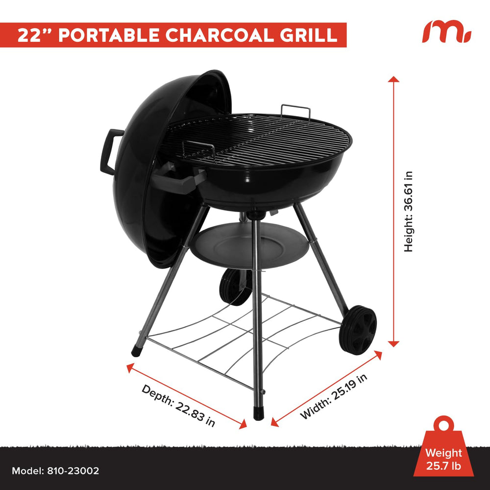 Megamaster removable ash catcher removed for quick, clean ash disposal