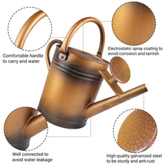 Megawodar removable spout detail demonstrating tool-free swap for flexible watering