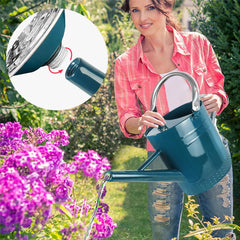 Megawodar watering succulents with a focused stream for precise soil-targeted hydration