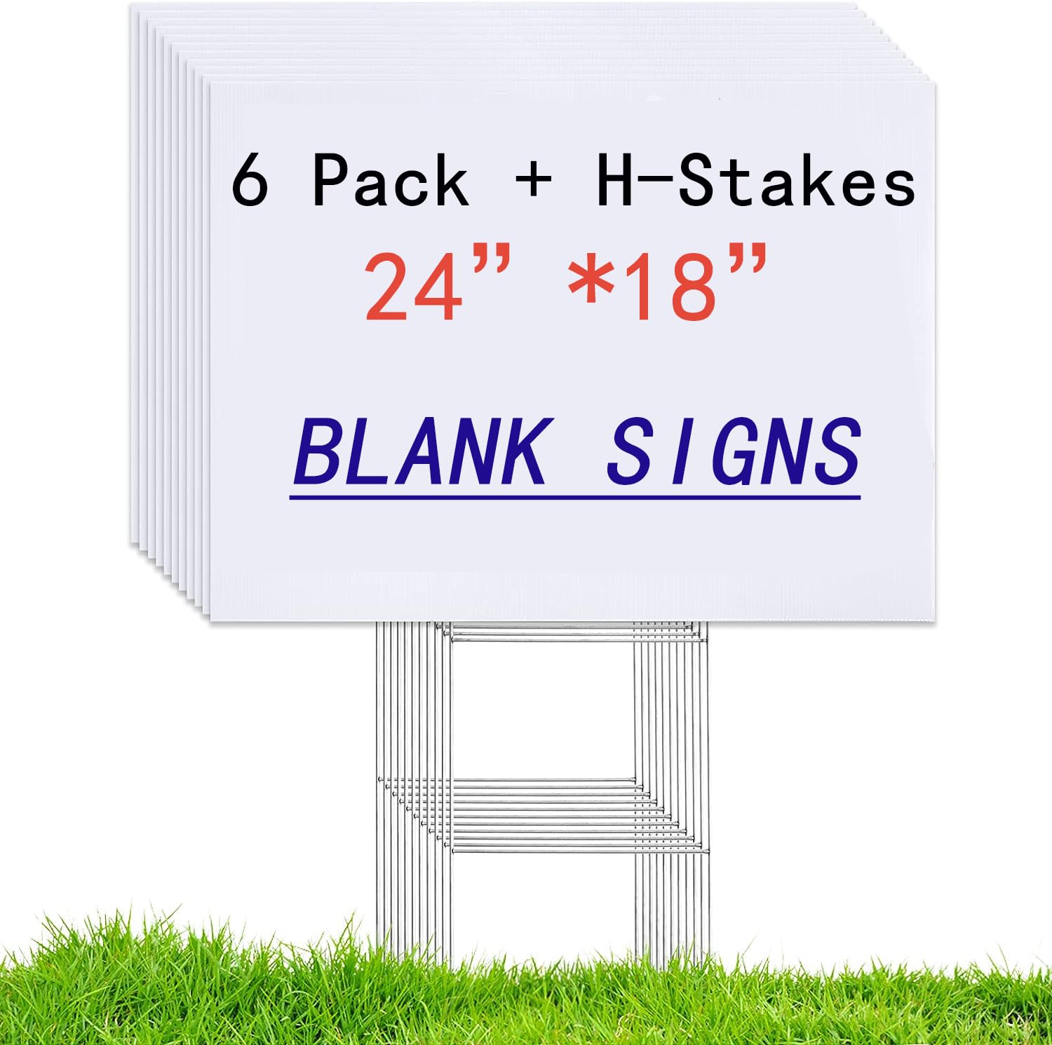 MEJOR CONOCIDO front view of six packed signs showing value and quantity
