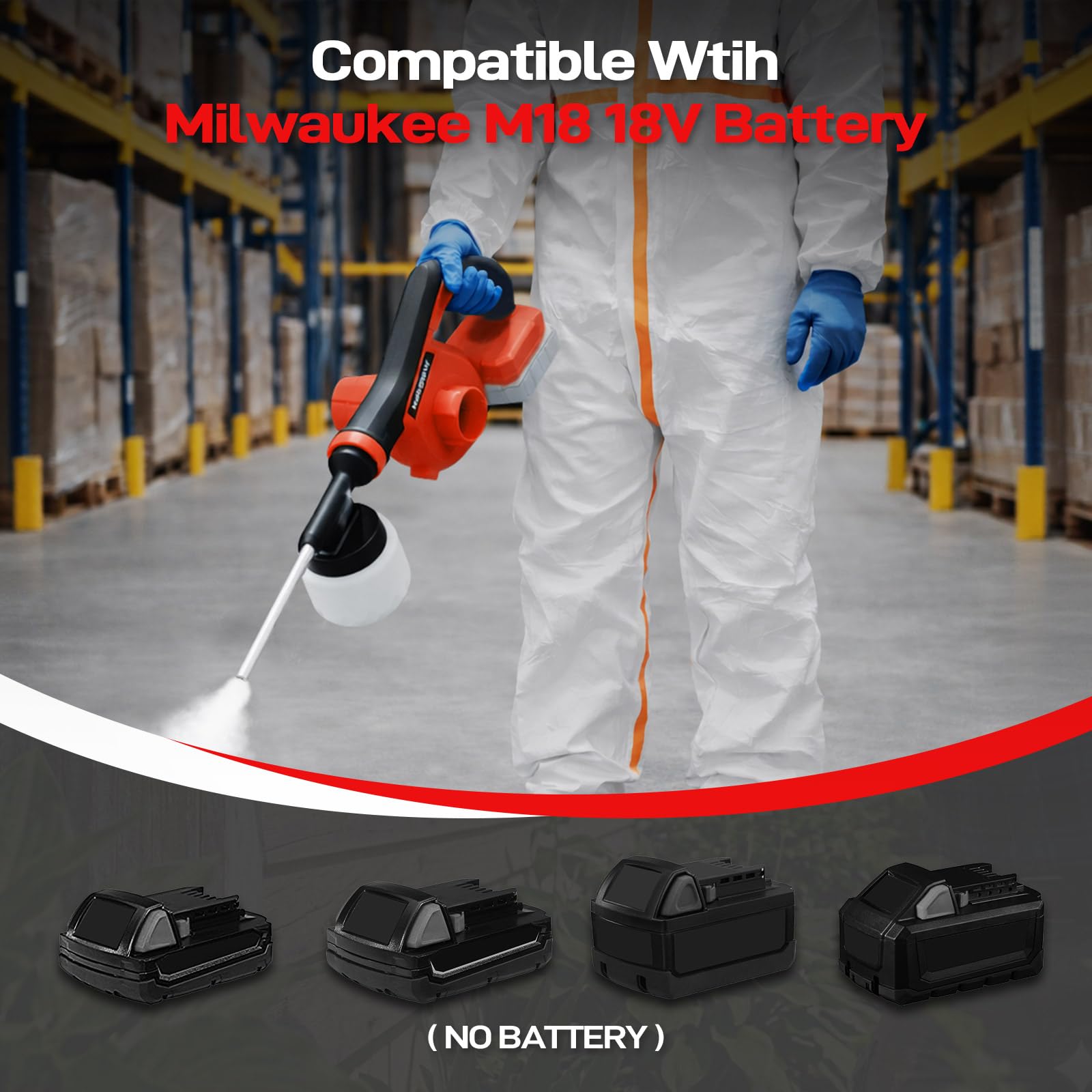 MekiPow handle and variable-speed trigger offering precise airflow control
