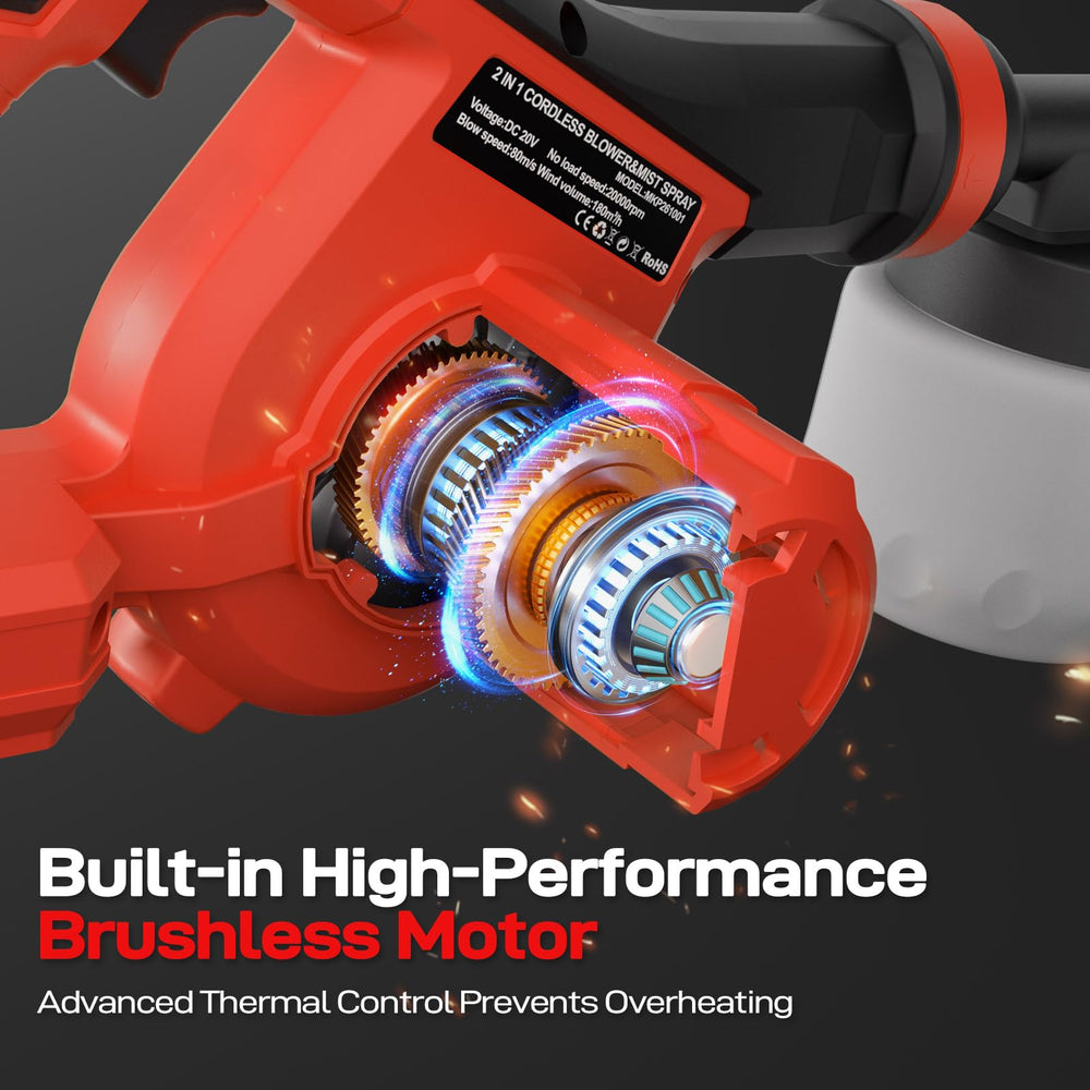MekiPow attached to Milwaukee 18V battery demonstrating cross-brand compatibility