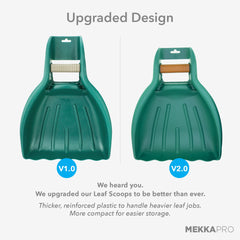 MEKKAPRO comfort-grip handle close-up for reduced hand fatigue during use