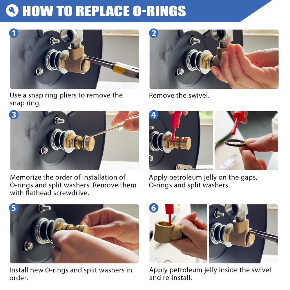 MEKOH installation kit and fittings laid out showing easy setup benefit