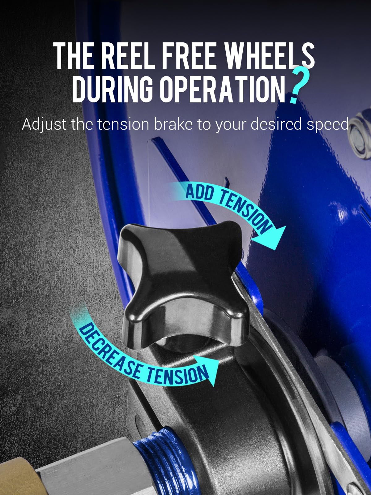 MEKOH ribbed drum edge protects hose and improves longevity
