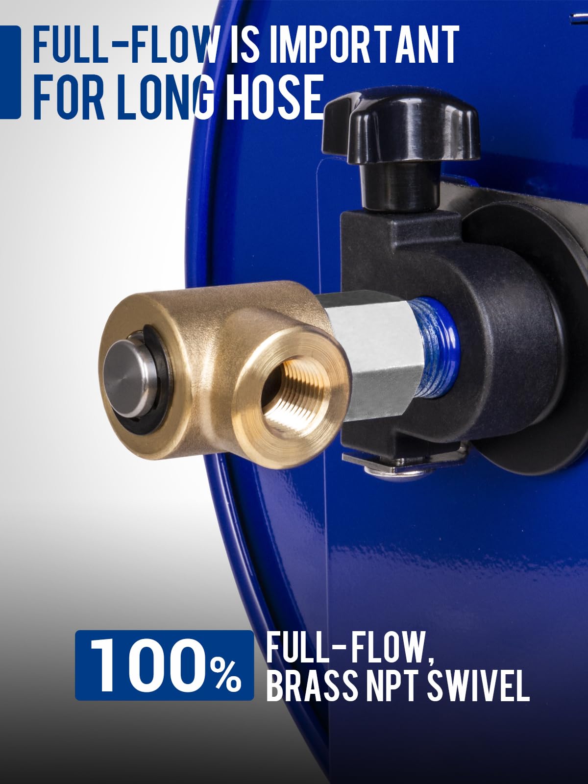 MEKOH scale comparison demonstrating 100ft hose capacity and fit