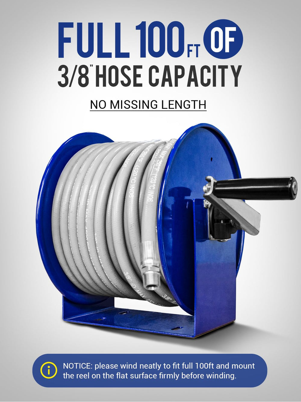MEKOH side profile with open drum reduces hose bends and wear