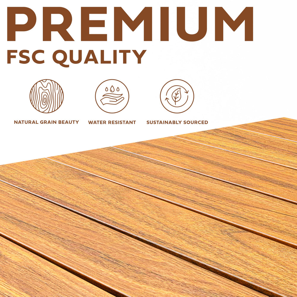Melino FSC certification label highlighting responsible wood sourcing