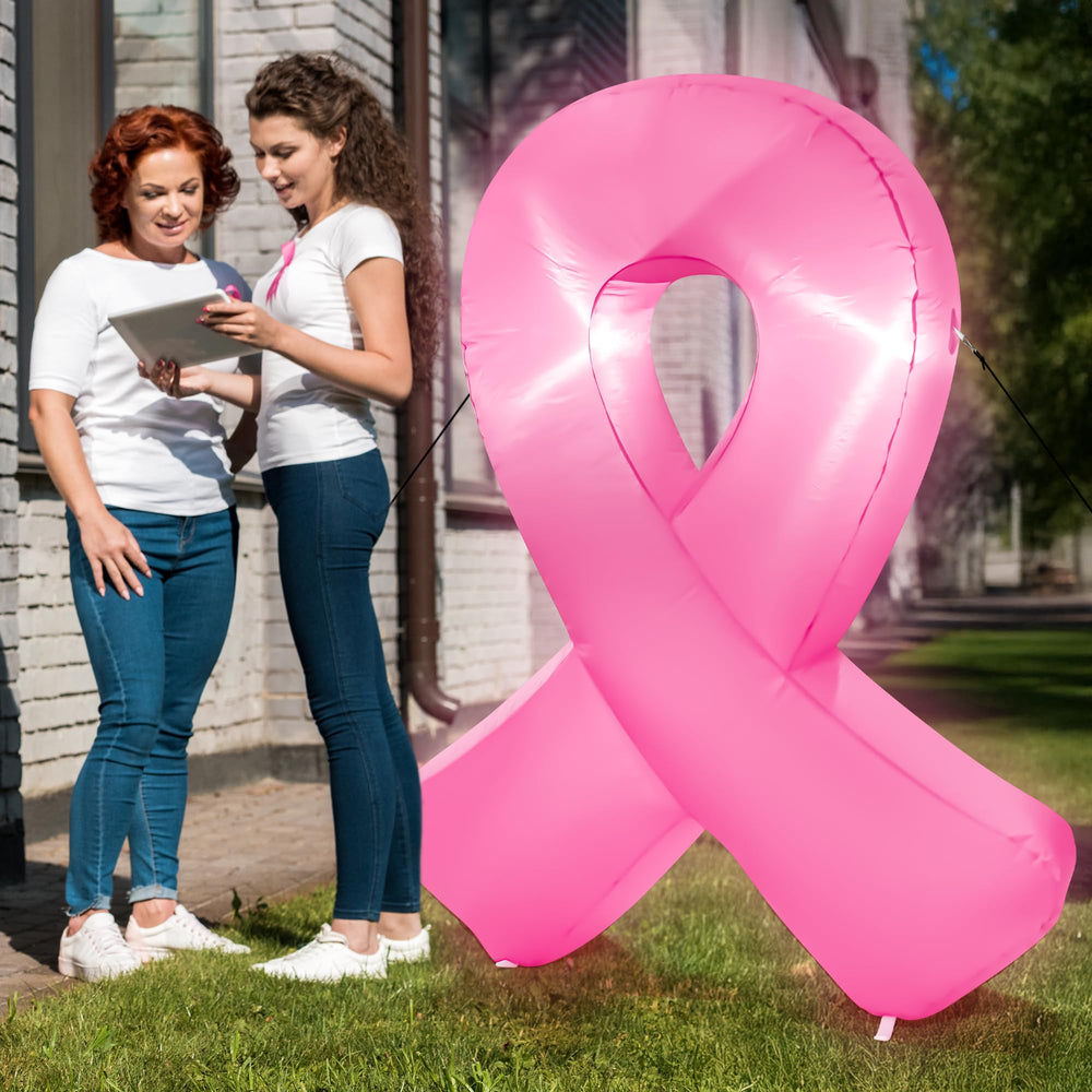 Melisheer daytime yard display demonstrates visible awareness symbol