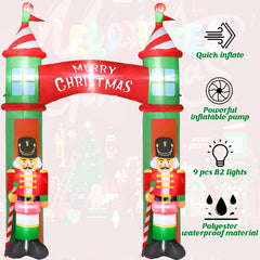 Melisheer LED lights glowing at night for bright curbside holiday visibility