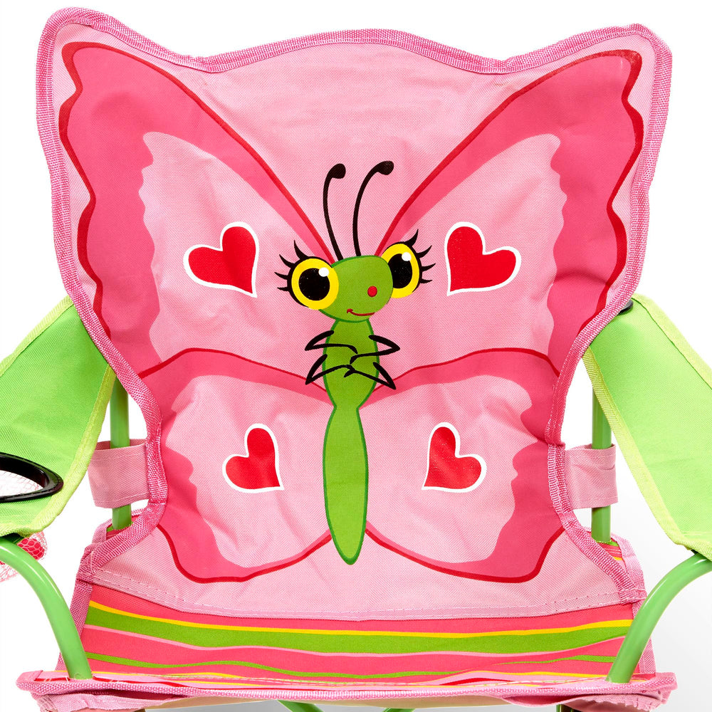 Melissa & Doug Bella Butterfly chair packaged in frustration-free recyclable box ready for gifting