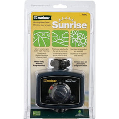 Melnor Sunrise sensor close-up highlighting UV detector for automatic start