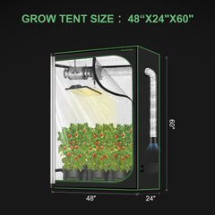 MELONFARM floor tray under plants and zipper access keeping spills contained and maintenance easy