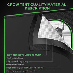 MELONFARM tent in use with potted plants demonstrating space use