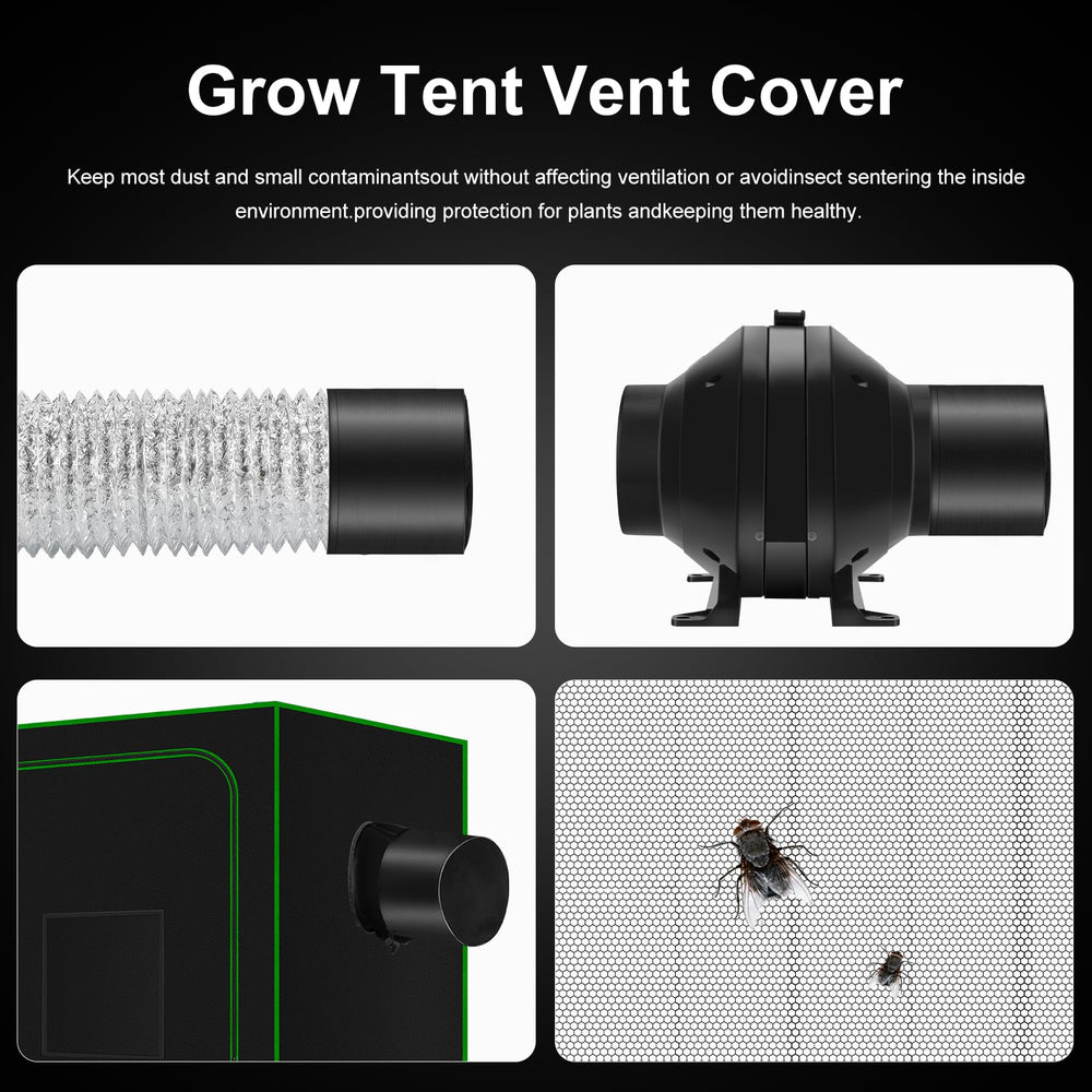MELONFARM installed in a grow tent demonstrating odor control and airflow