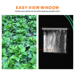 MELONFARM reflective mylar interior close-up illustrating increased light bounce for better canopy coverage