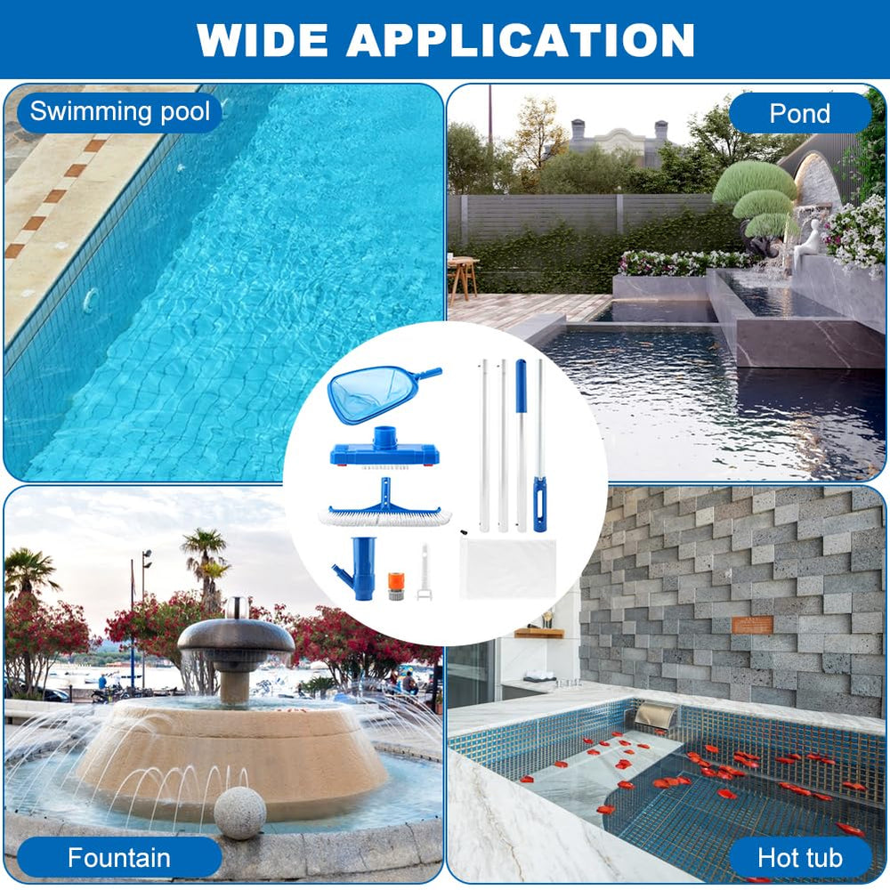 Melunira beside pool edge for scale and compact storage benefit