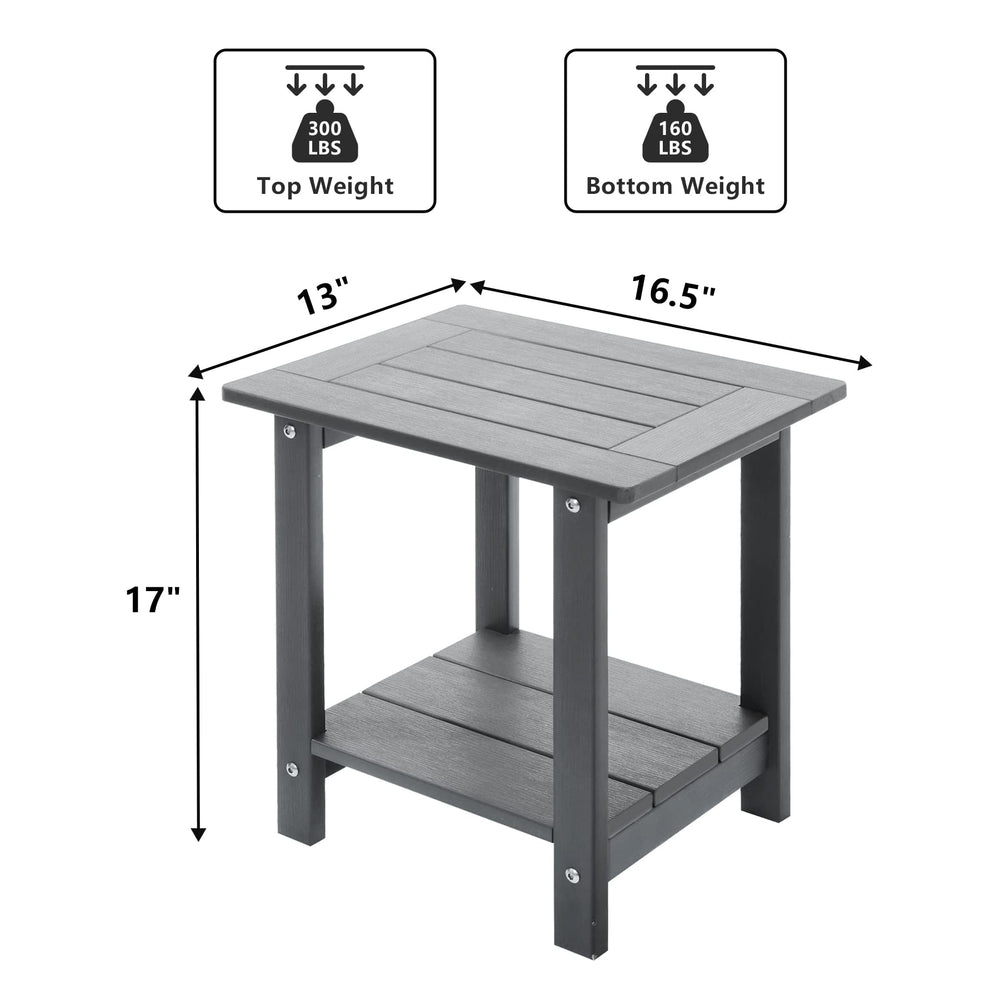 Meluvici mesa comparada con una silla para apreciar proporciones prácticas