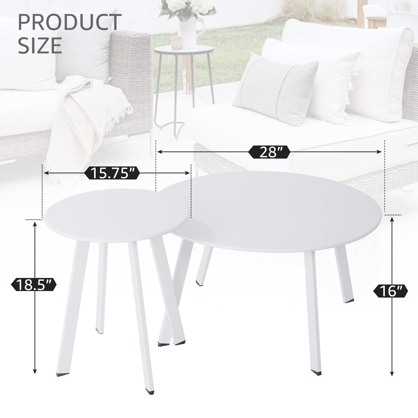 Meluvici lifestyle balcony coffee setup showing stylish outdoor entertaining benefit