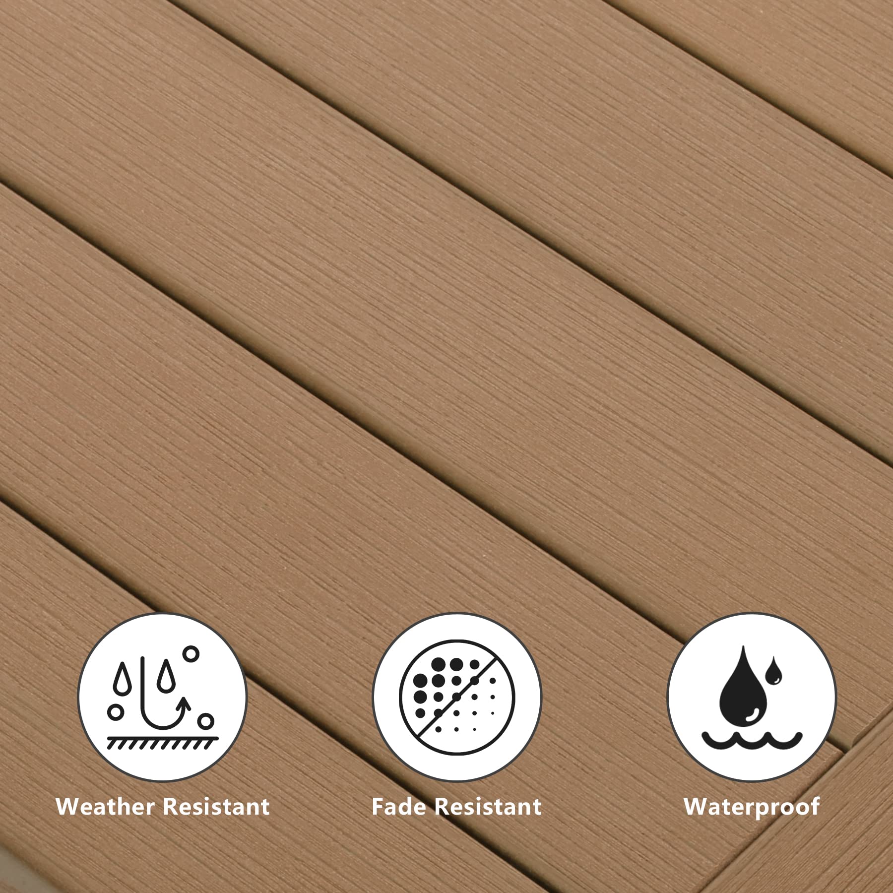 Meluvici lower shelf storing baskets showing organized outdoor storage benefit