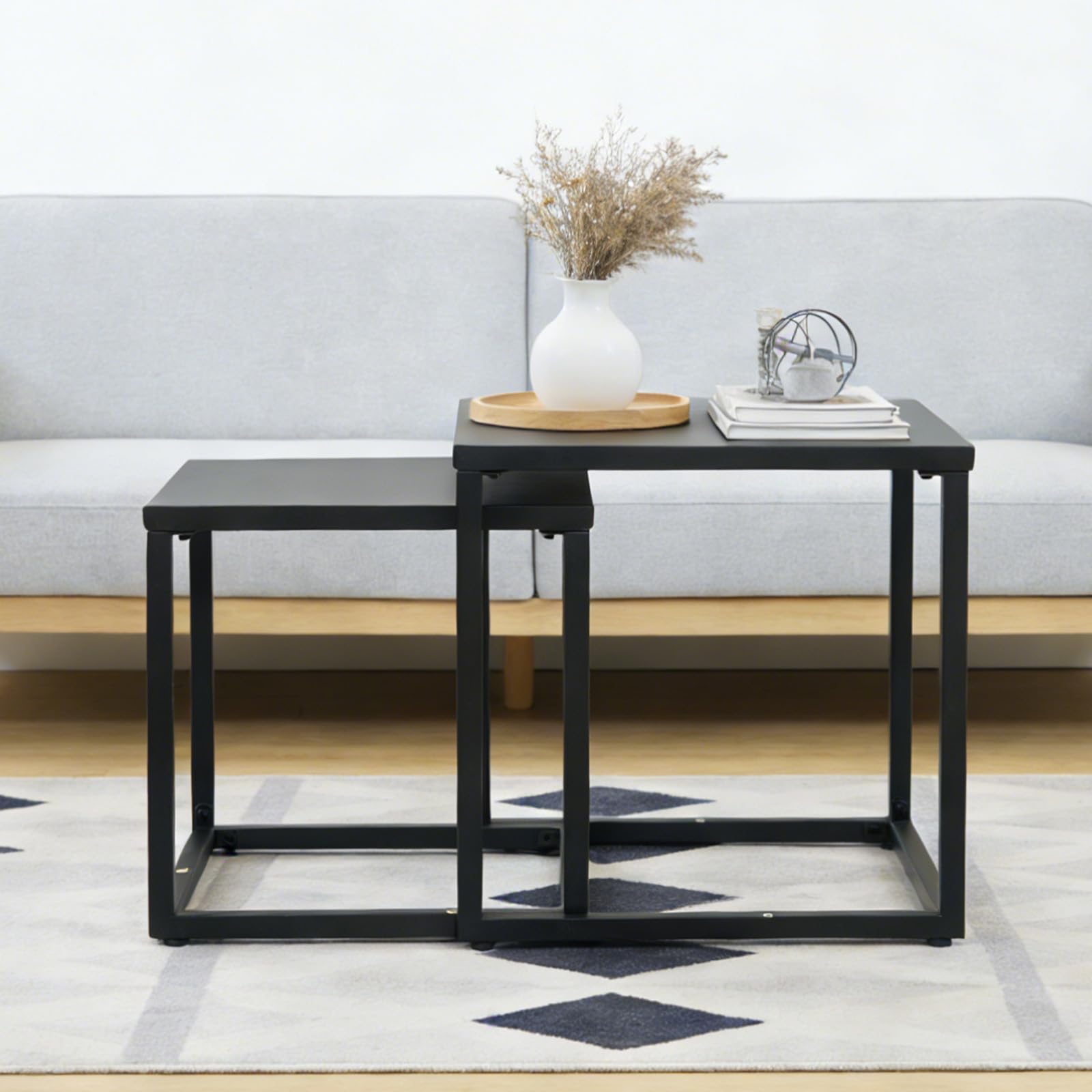 Meluvici close-up of smaller table top highlighting compact surface and easy pairing