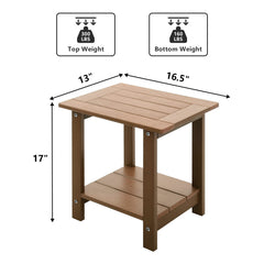 Meluvici top shelf loaded with drinks demonstrating sturdy 300 lb capacity