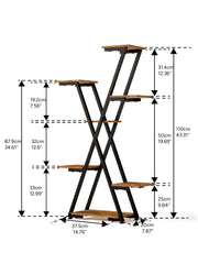 MemoCastle side profile highlighting slim metal frame and shelf spacing